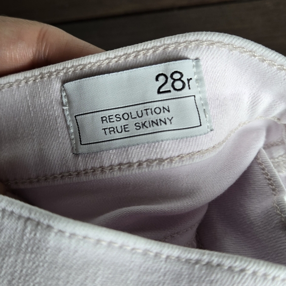 GAP Jeans | GAP 1969 Resolution True Skinny | 28R | Light Pink - Picture 4 of 4